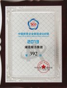 中国民营企业制造业500强